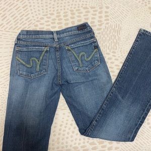 Citizens of Humanity jeans 24 low waist bootcut